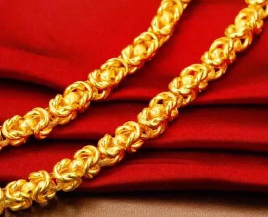 黄金光珠项链怎么能越戴越亮,黄金项链越戴越长越好吗