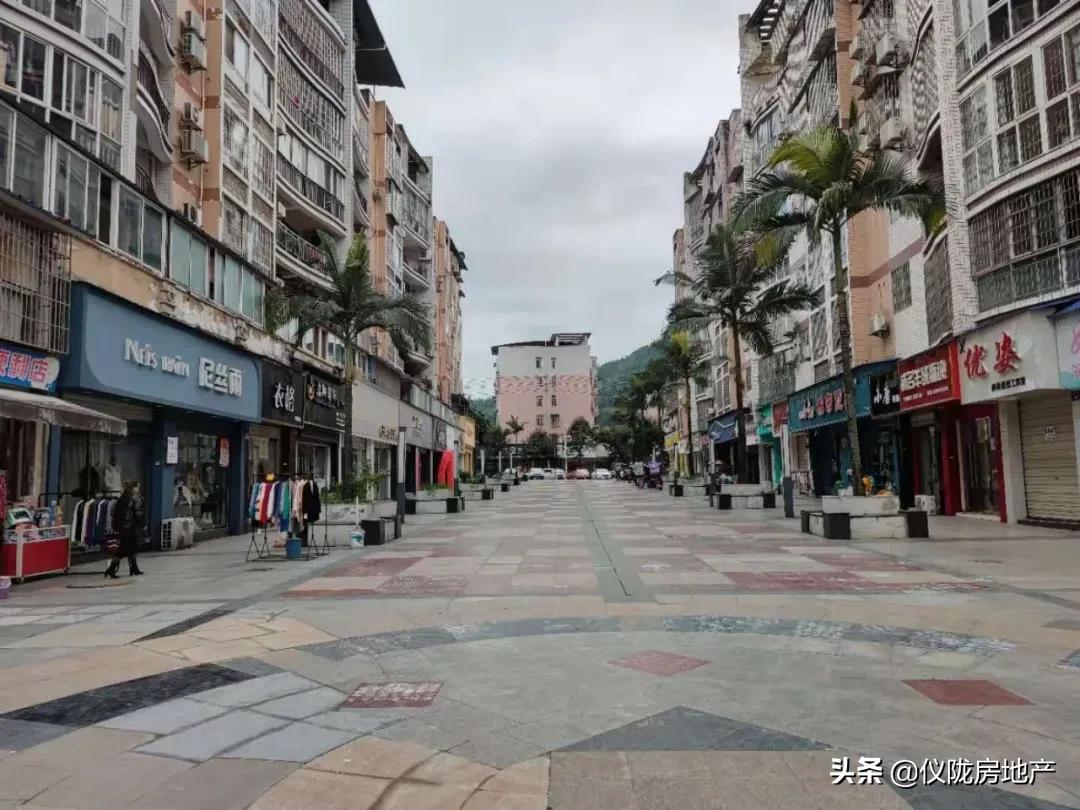 仪陇县最热闹的步行街,仪陇最繁华的商业街