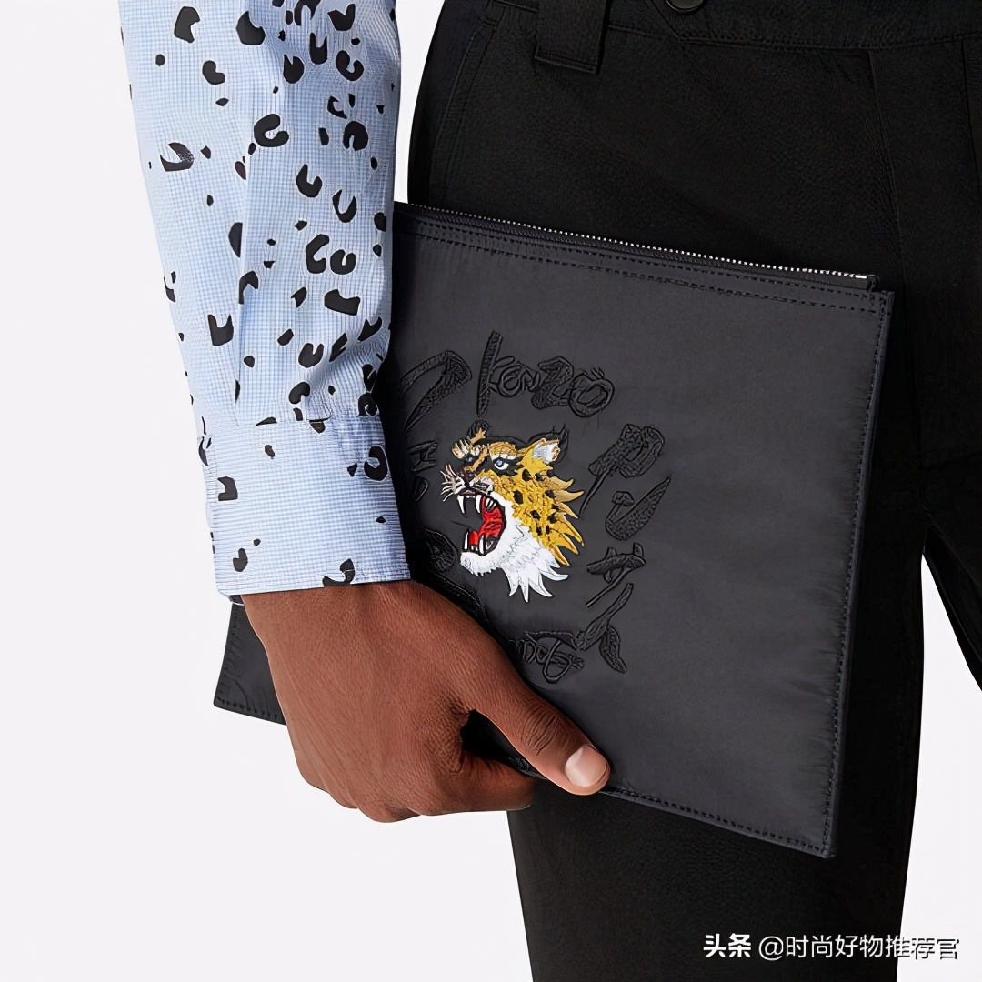 kenzo刺绣虎头包,kenzo刺绣款