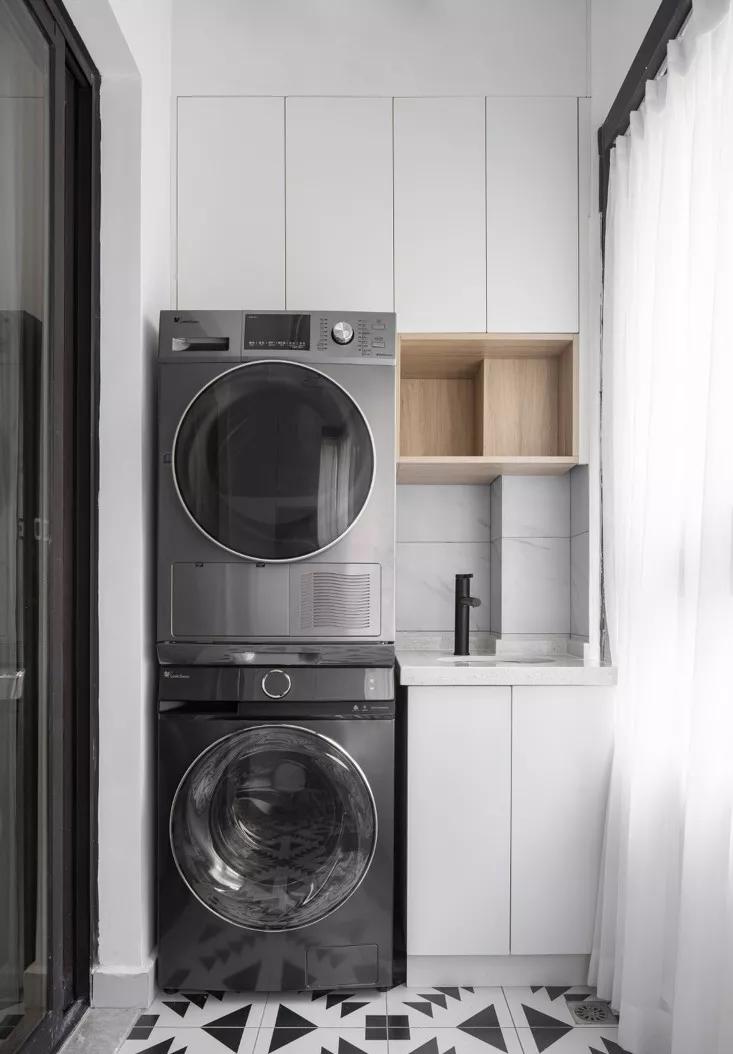 洗衣机放哪好?设计师帮你总结了一篇干货,3点认清楚了,不犯错