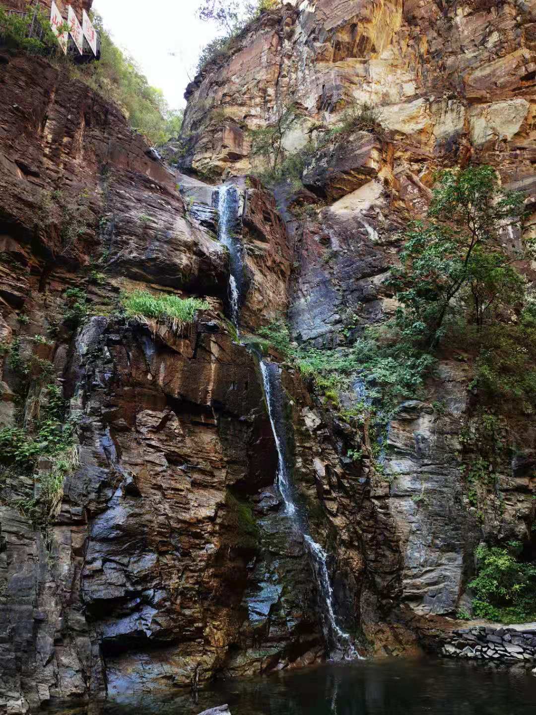 打卡北京双龙峡风景区,十里溪流百潭瀑布,北方小九寨名不虚传