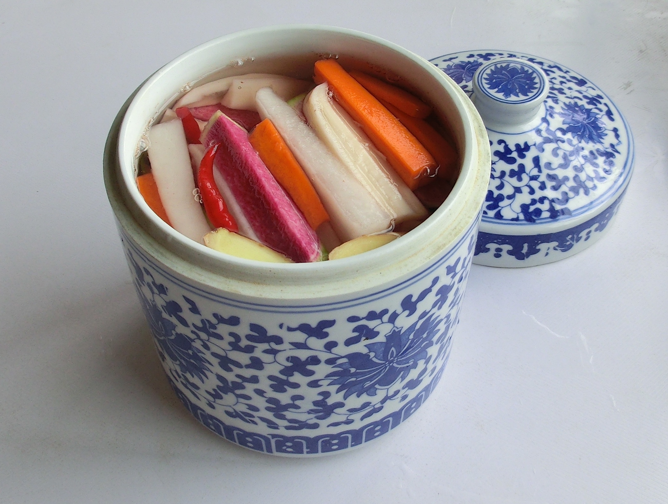 泡菜正宗做法泡儿菜,开胃泡菜的做法泡一夜就能吃