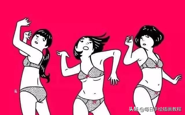 日本大师画插画,日本风格诡异插画