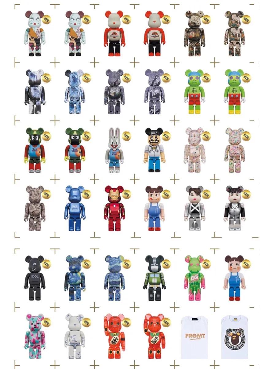 最值得入手的积木熊,蒙娜丽莎限量版积木熊