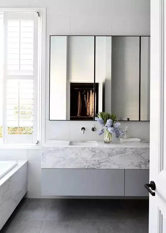 极简艺术洗漱台,极简风格的洗漱台