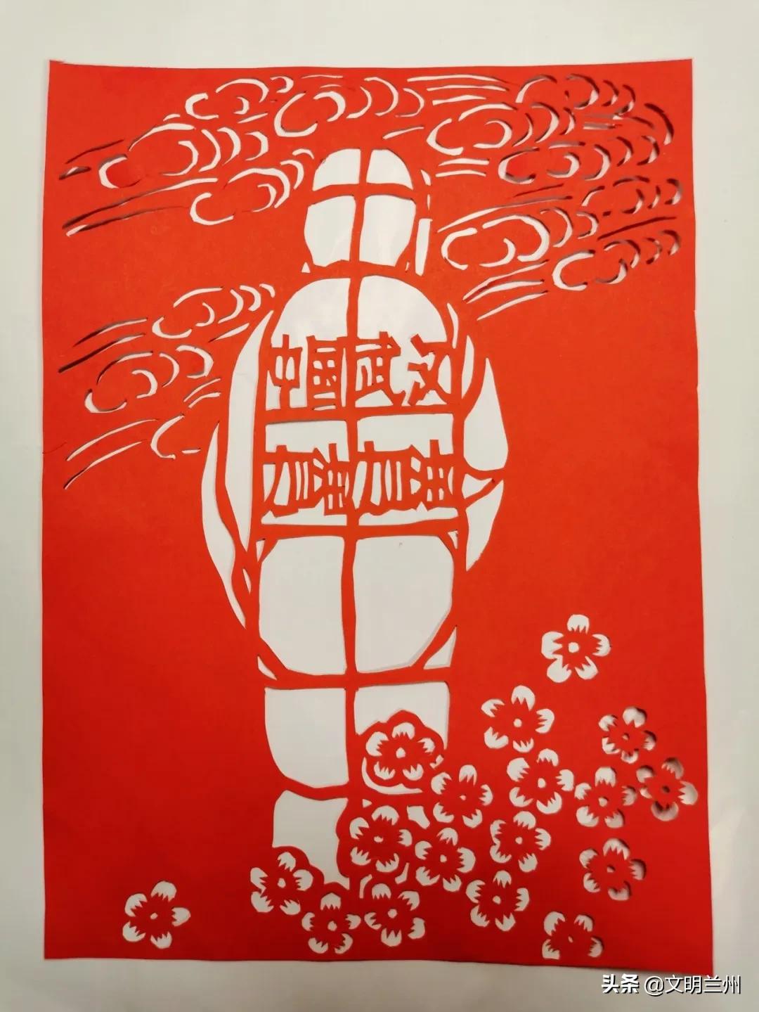 【金城娃为武汉打气！为中国加油！】兰州市未成年人“抗击疫情”作品选登十一