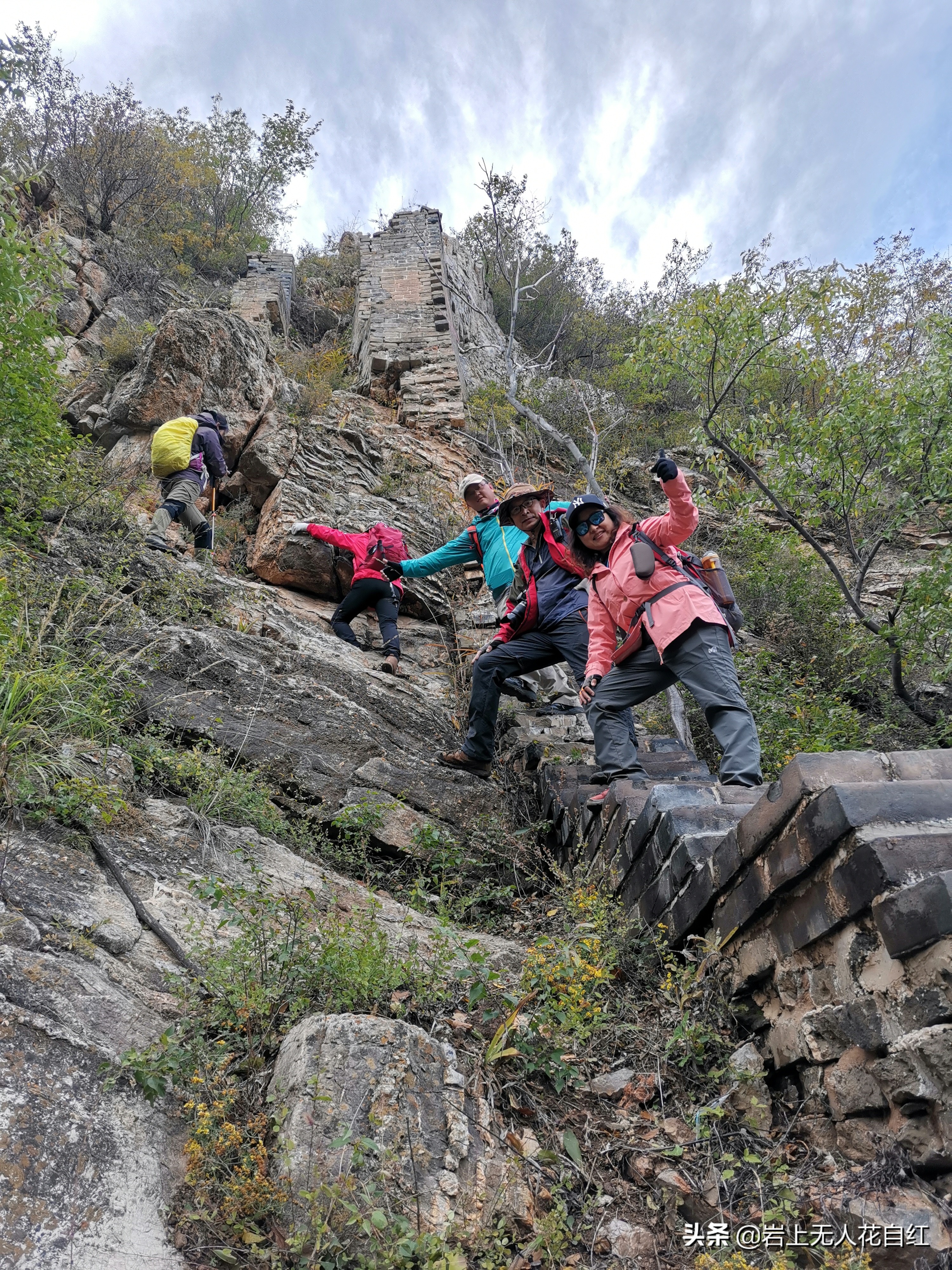 司马台东段长城之5：五道梁、倒班岭口之菱形楼、白头楼、水门洞