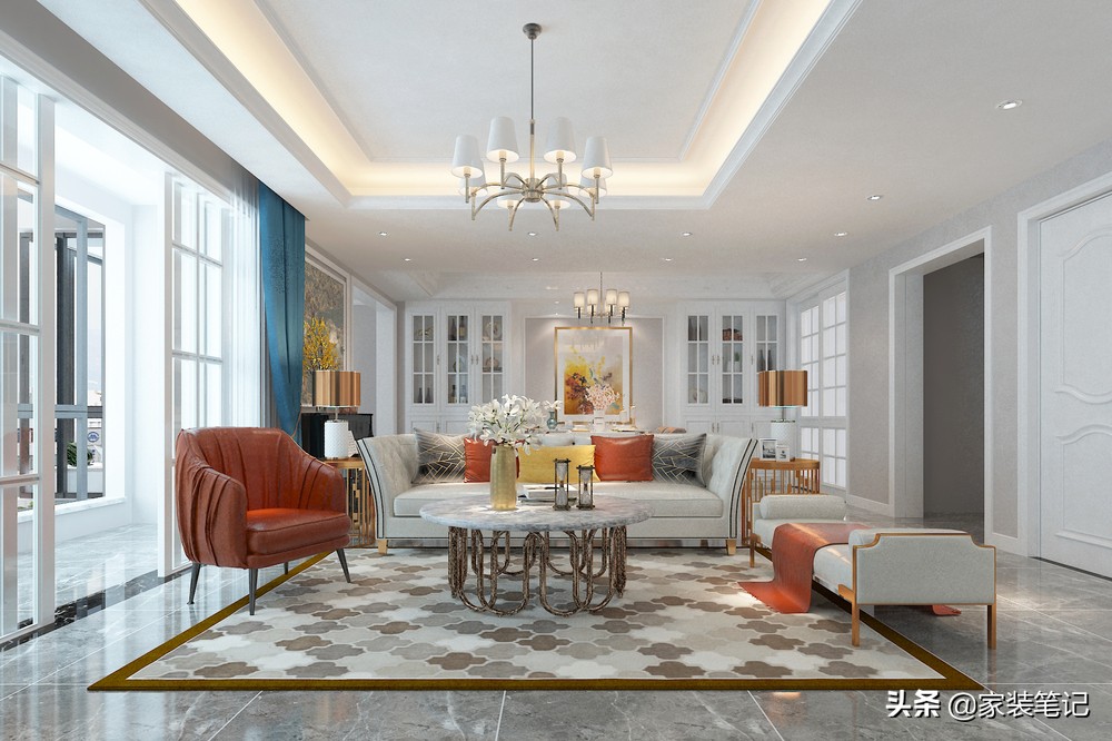 简欧的装修风格给你的不只是奢华,低调奢华欧式装修风格