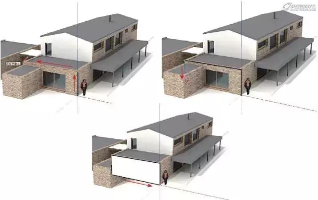 sketchup照片结合数据建模,sketchup建模教程房子不用cad