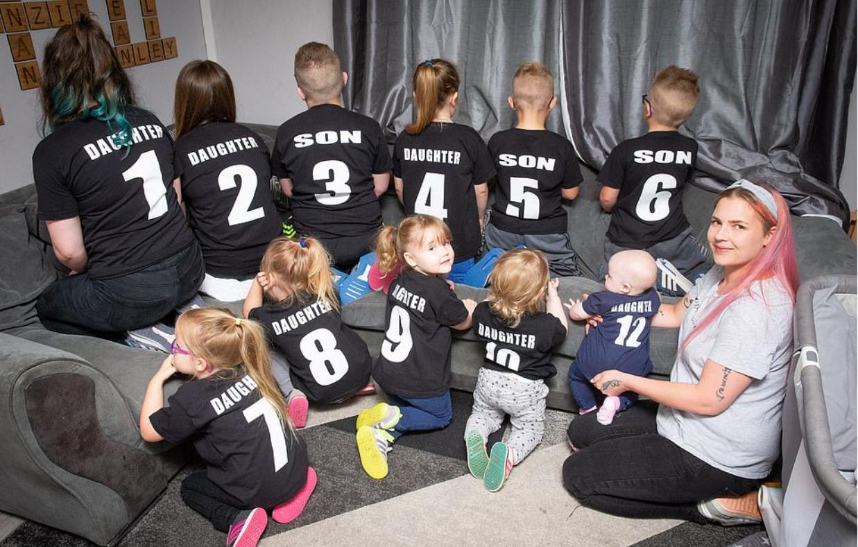 英国妈妈生了11个儿子,英国妈妈生十几个孩子