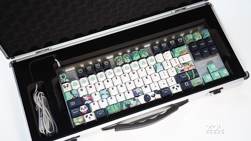 国风涂装键盘,樱桃mx1.1红轴机械键盘测评