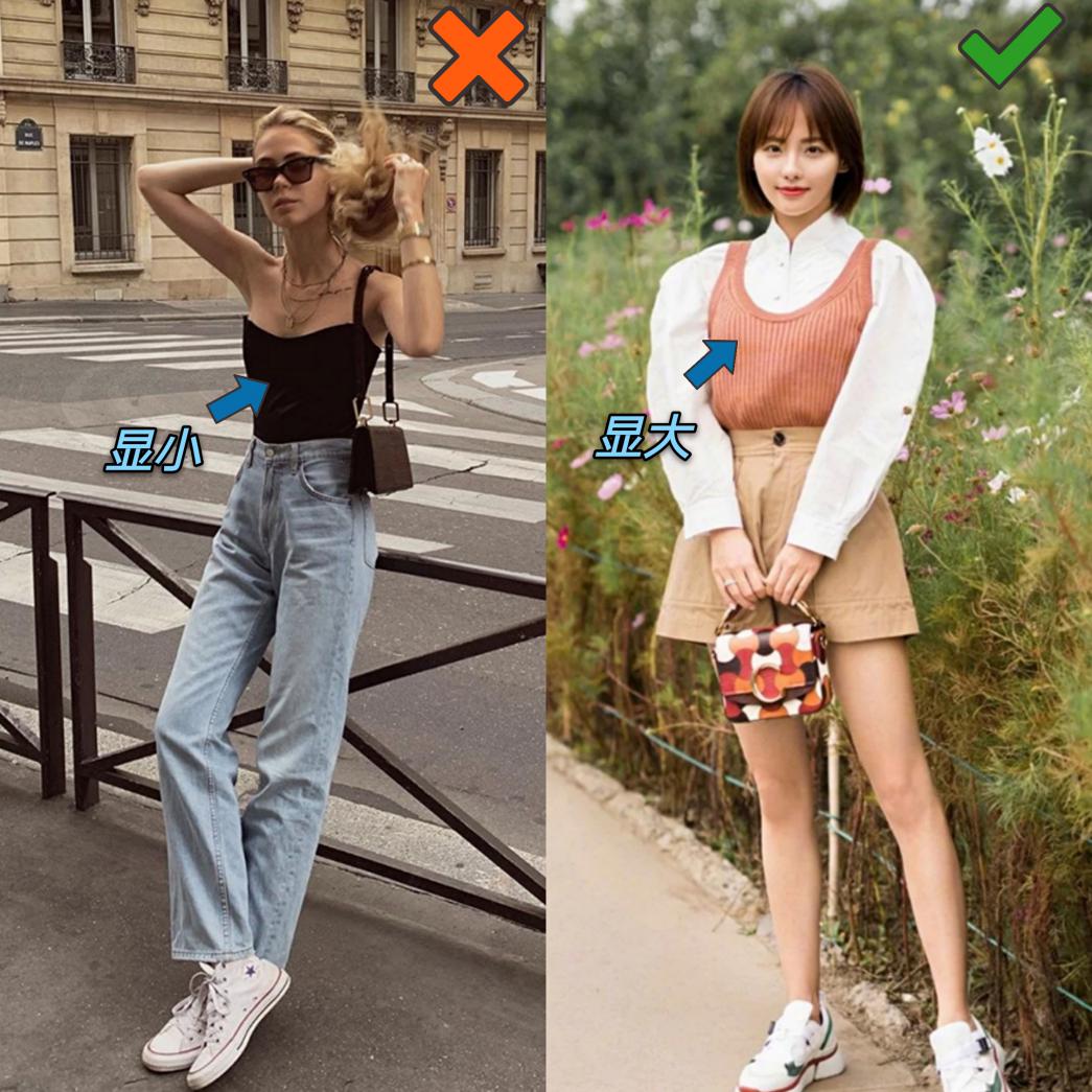 小胸穿无肩带衣服怎么穿,小胸穿衣问题