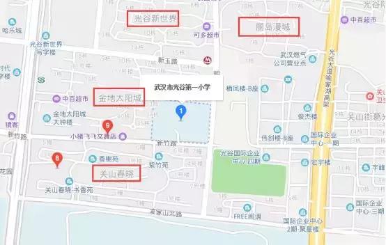 武汉万科高尔夫城市花园对口小学,武汉最好的学区小学排名