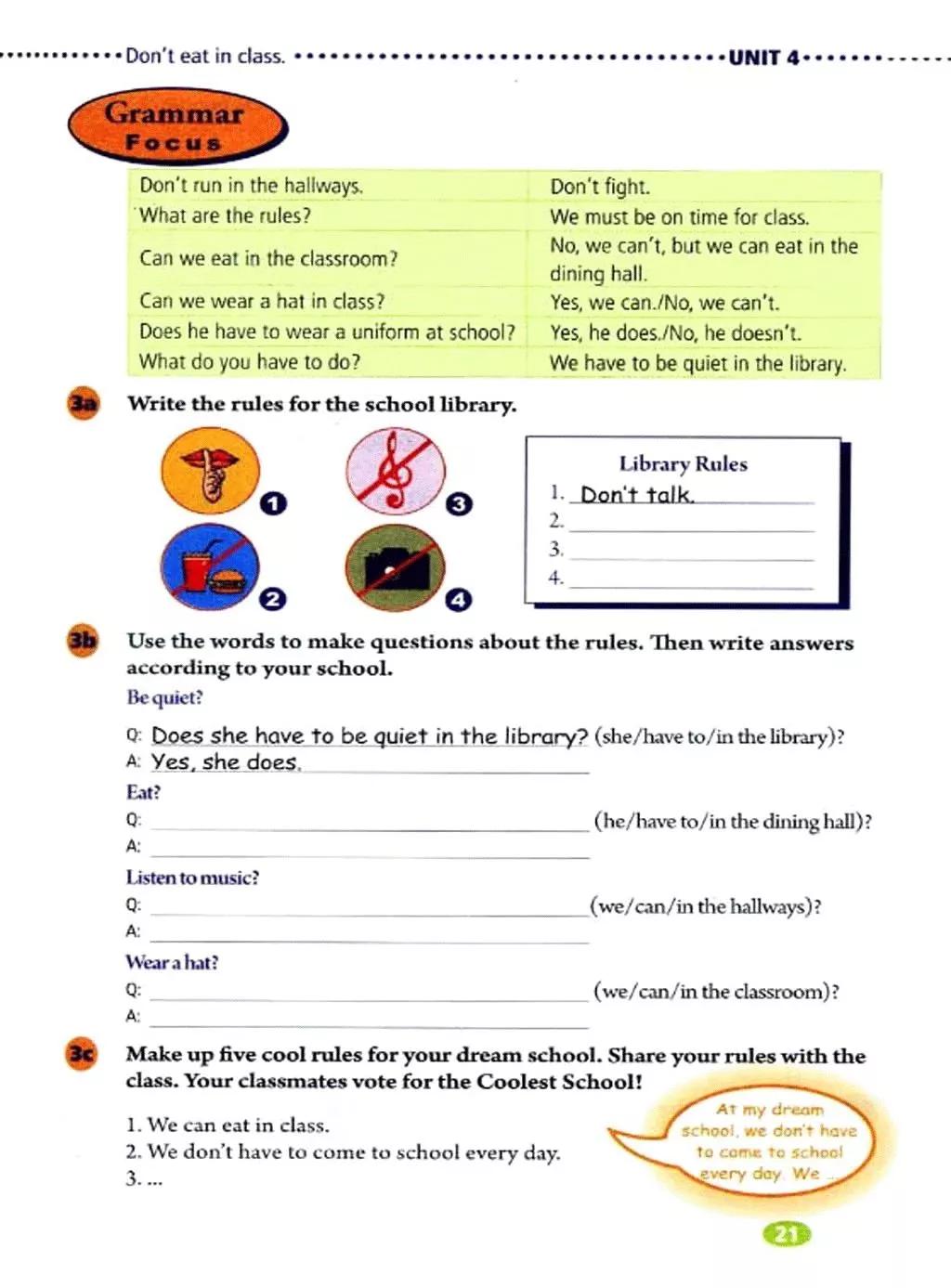 七下英语unit4grammarfocus翻译,英语人教版七下unit4重点词汇教学