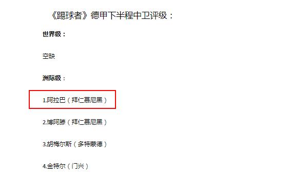 阿拉巴踢中卫实力怎么样,阿拉巴三冠被嘲讽