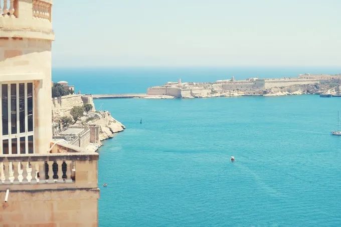 马耳他地中海迷人蓝色海水,地中海明珠马耳他视频