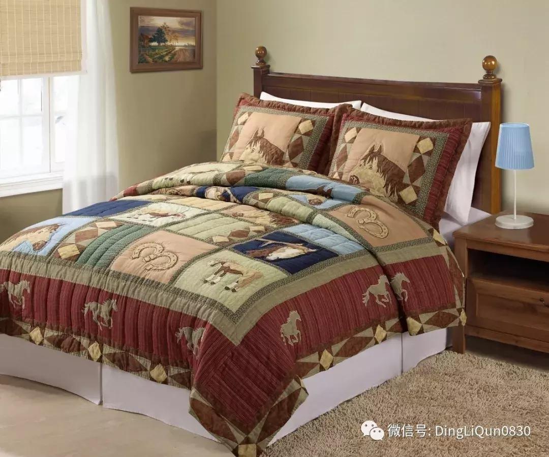 拼布三件套图片大全,拼布作品衣服