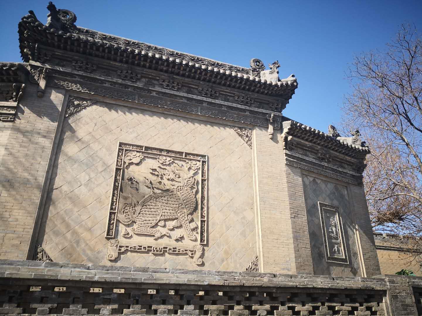 定州西关王灏,王灏庄园全景图