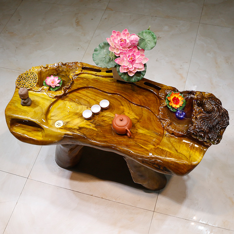 根雕茶台茶室,根雕茶台入门自学视频