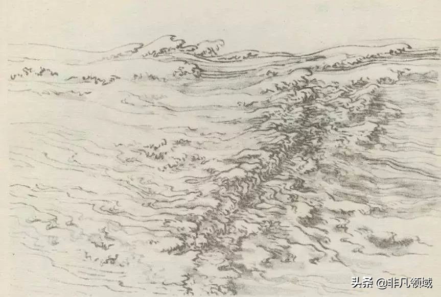 如何画水墨画初学者,中国画技法入门怎么画青绿山水