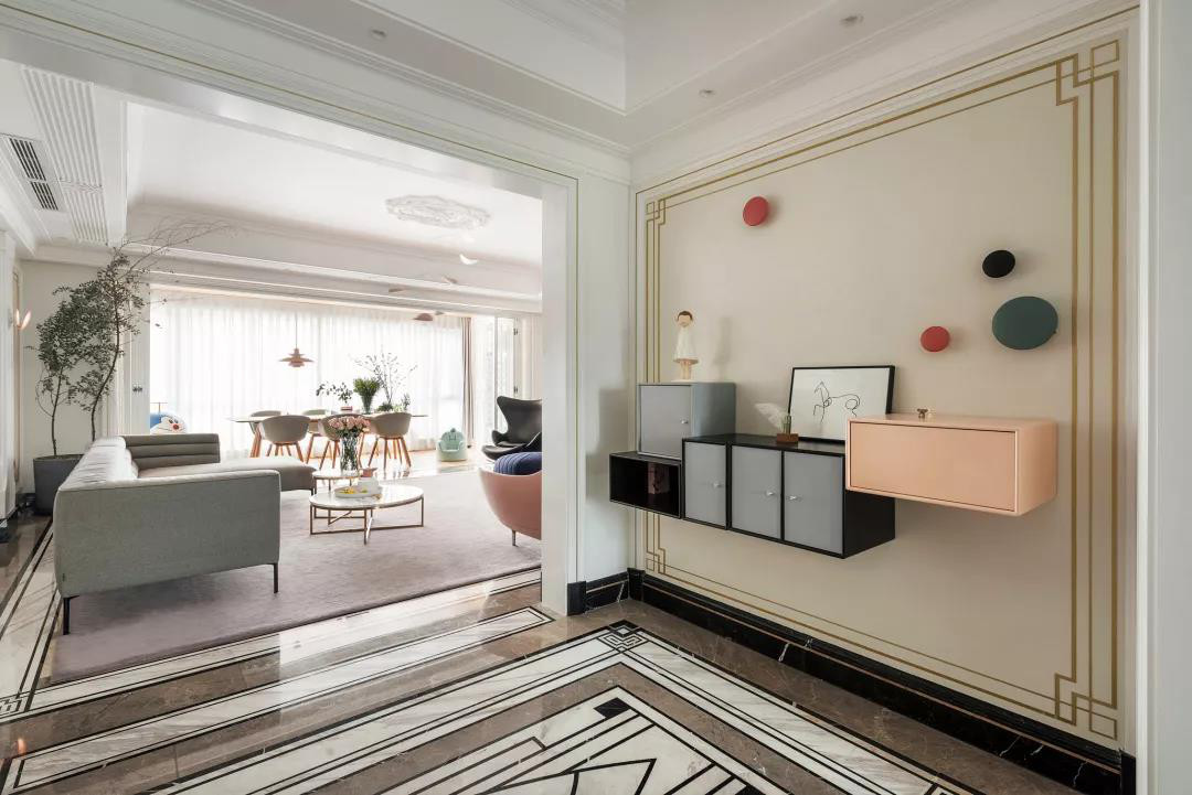 169平复式轻奢风格装修图,169平现代轻奢风装修