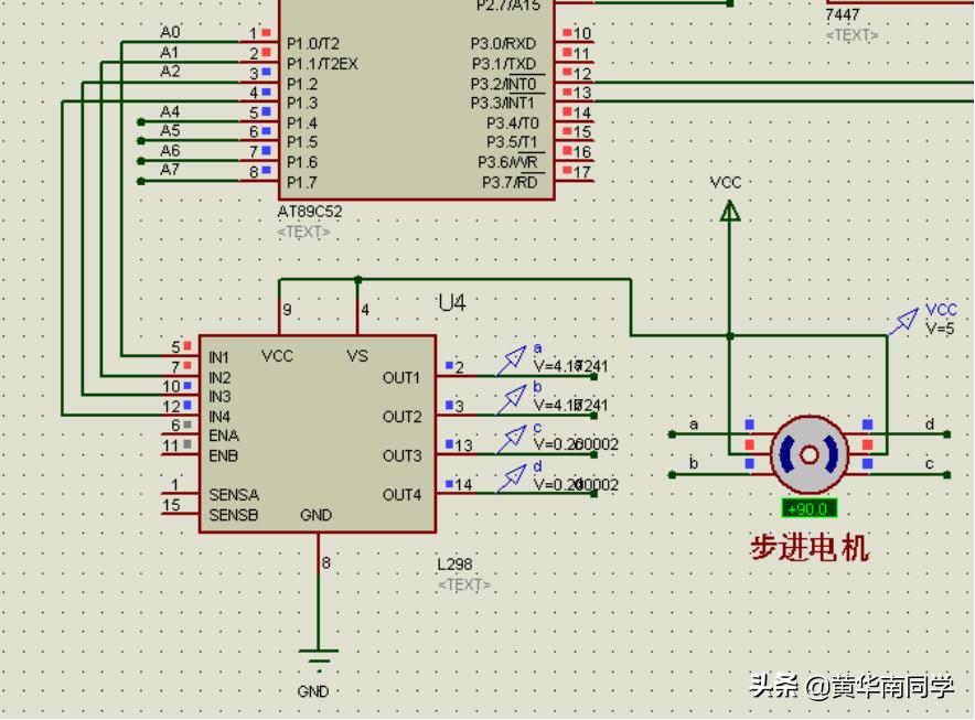 单片机矩阵按键控制步进电机旋转,单片机一个开关控制步进电机转动