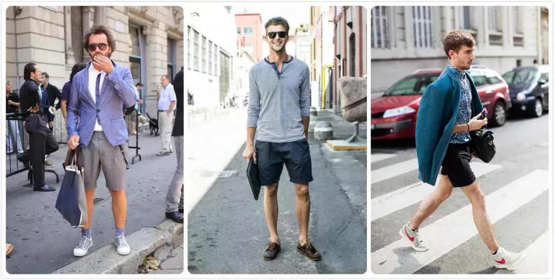 男士夏天穿短裤配什么鞋子好,舒适男士夏天休闲短裤