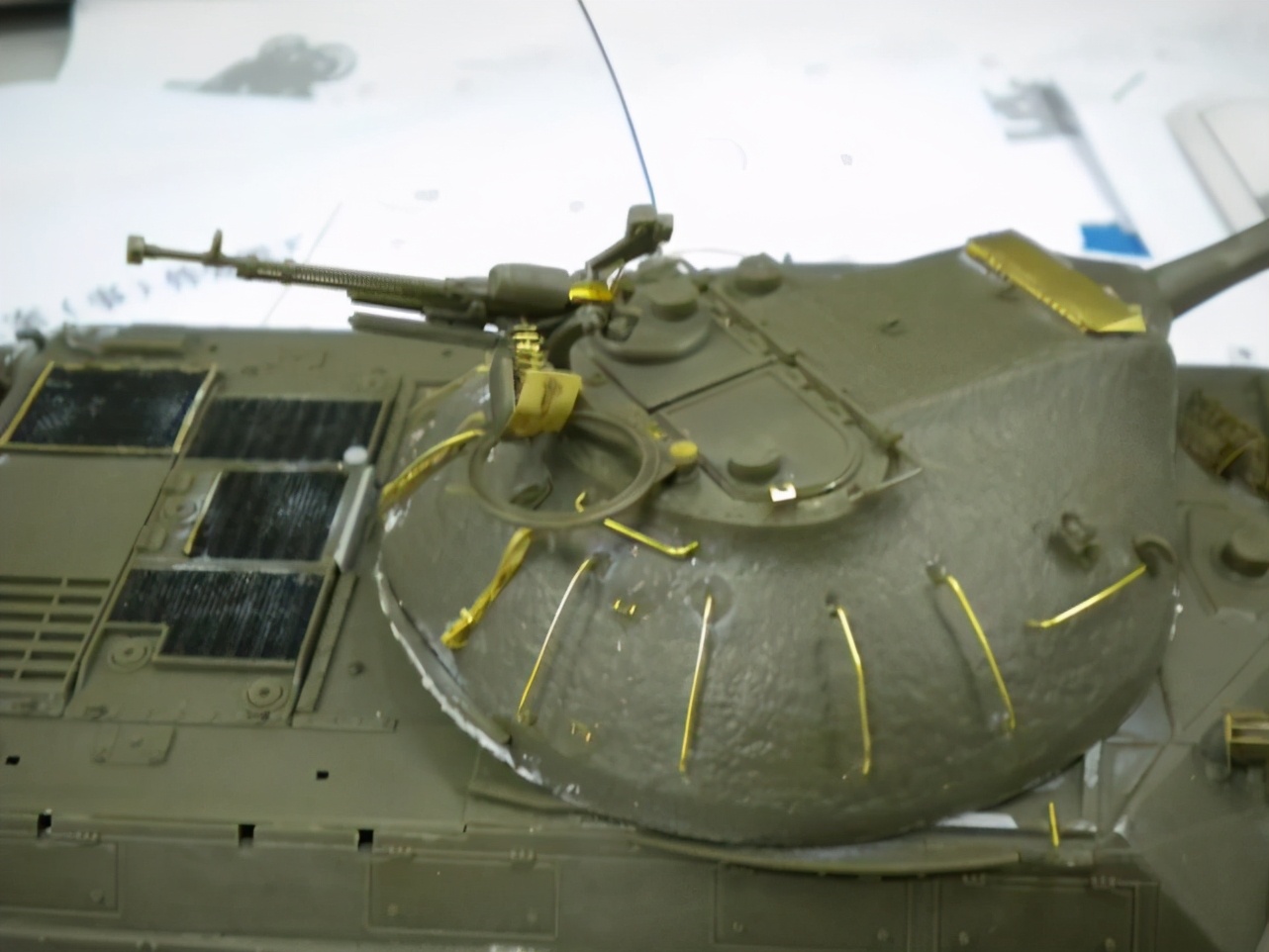 45元塑料坦克模型，精心制作半年，完工时太逼真！一万元也不卖