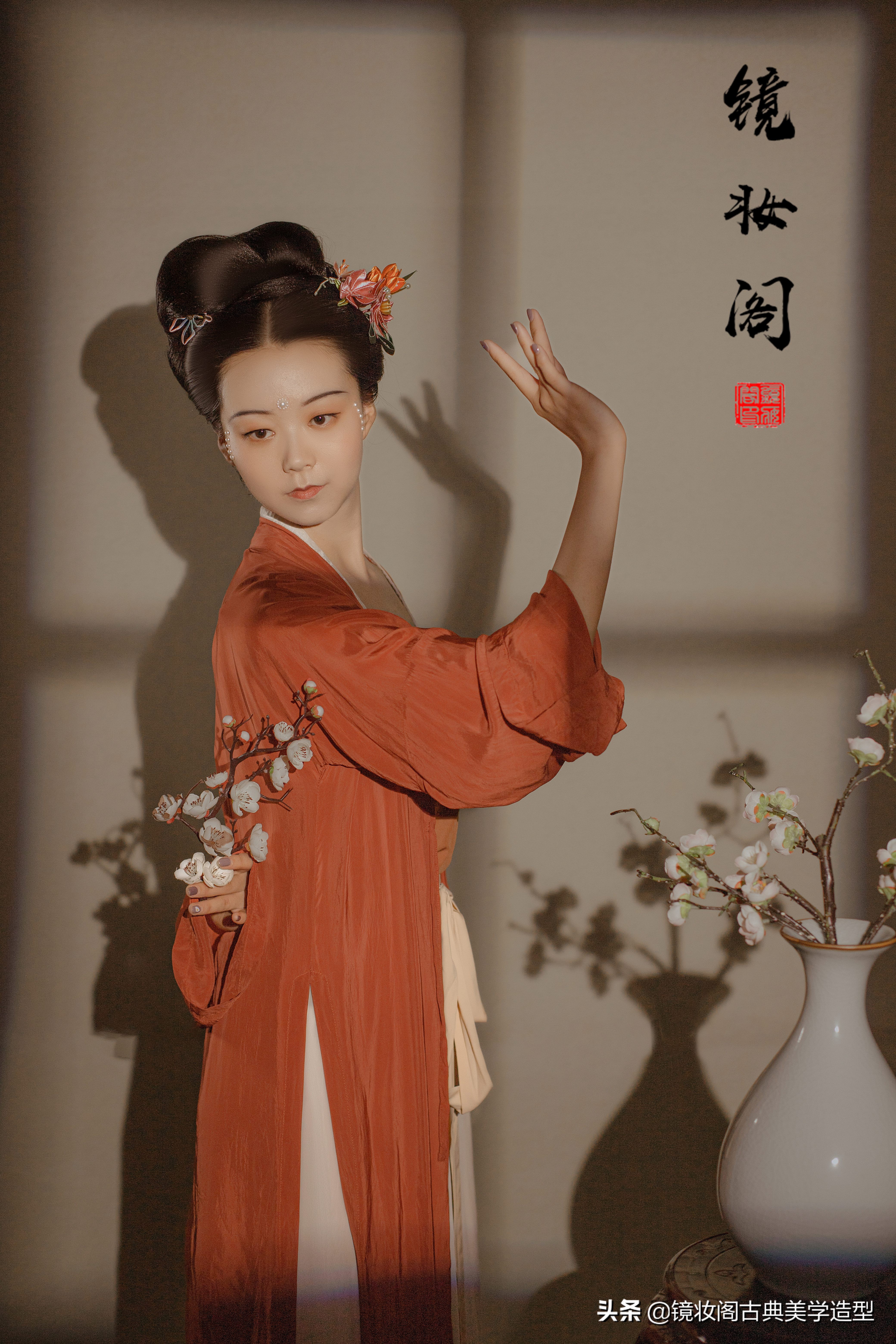 宋代妆容及造型简单,宋代小家碧玉妆容