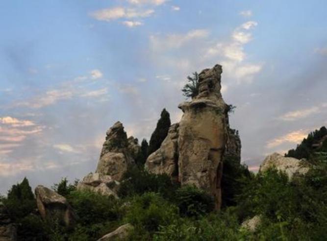 陕西境内大自然奇观地貌,陕西免费的岩石奇观