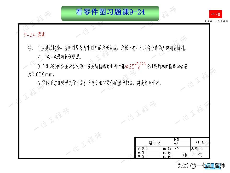 零件图基础知识,如何看懂机械零件图