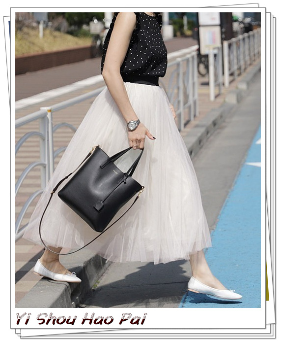 女生网纱裙穿搭技巧,夏天半身网纱裙的穿搭方法