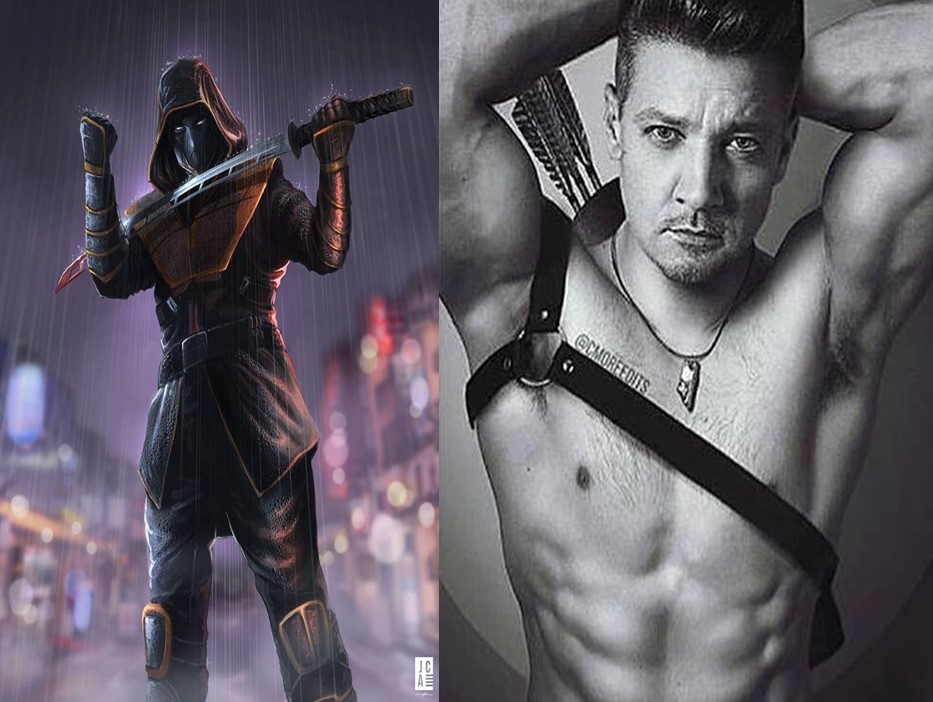 漫威奇异博士的霸气图片,漫威英雄的身材