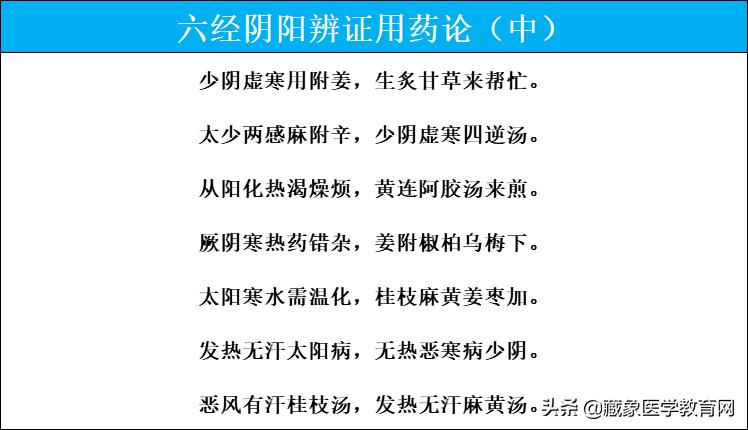 中医辩证用药——阴阳诀(内含重点:阴阳与用药关系图)