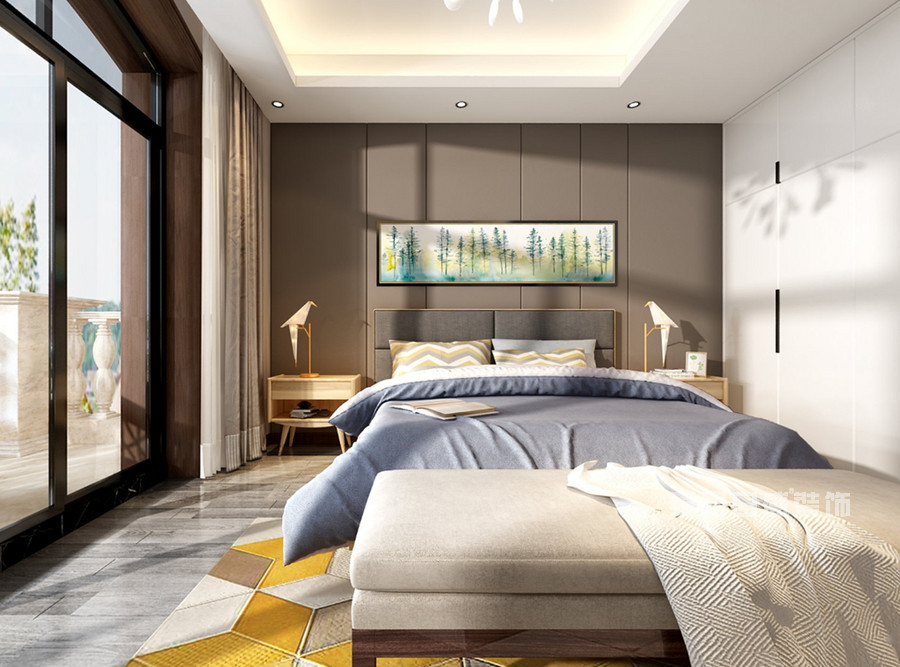 卧室装多大尺寸的灯合适,家装卧室衣柜尺寸