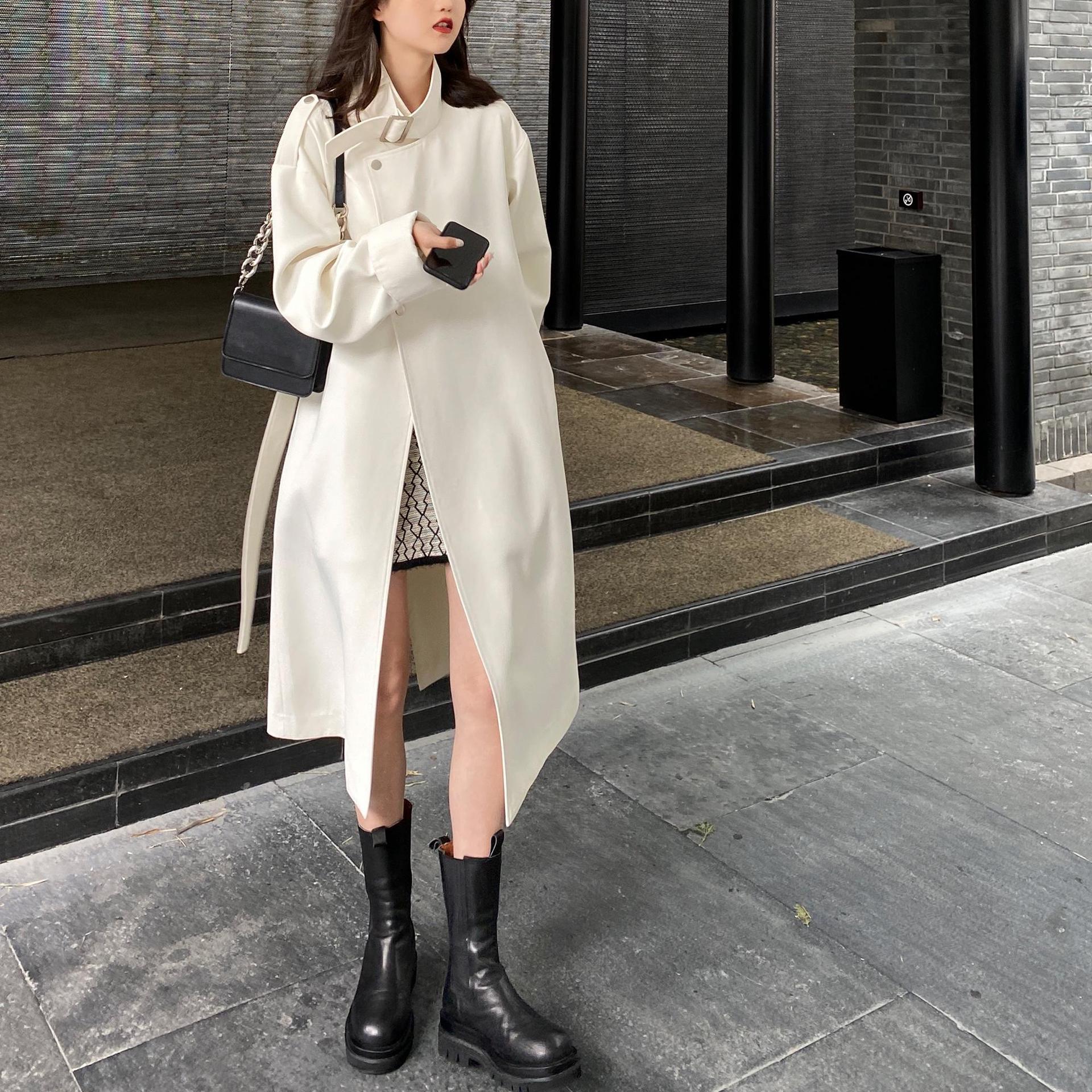 淘宝风衣店铺推荐高质量女,淘宝女中长风衣