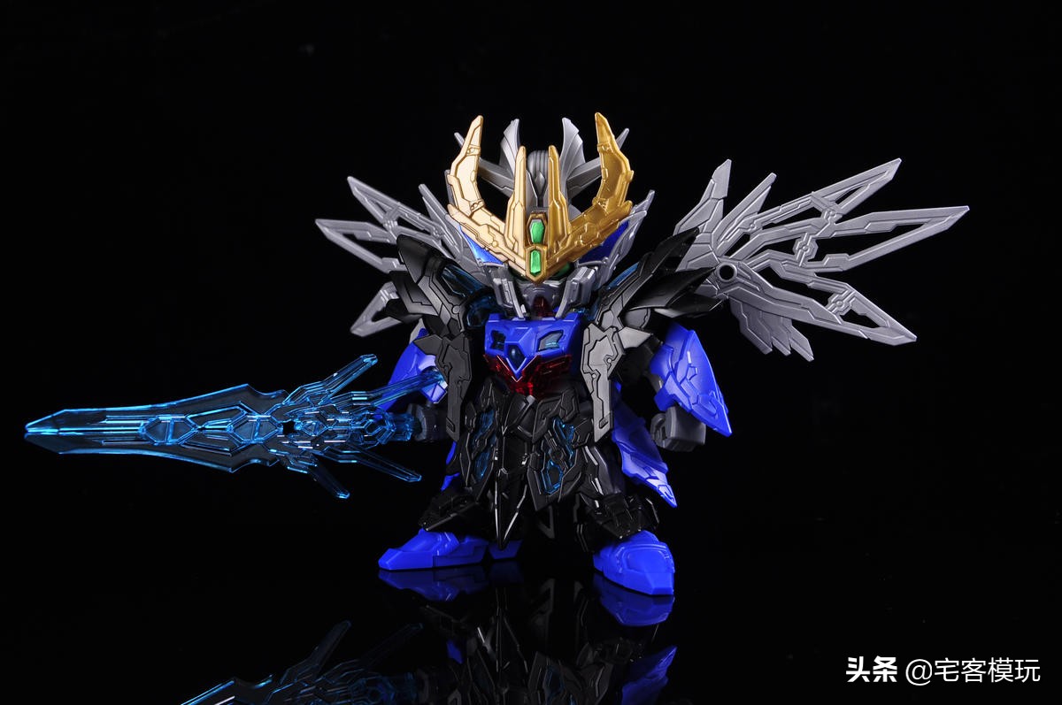 万代三国创杰传曹操飞翼,三国创杰传天霸曹操飞翼高达开箱