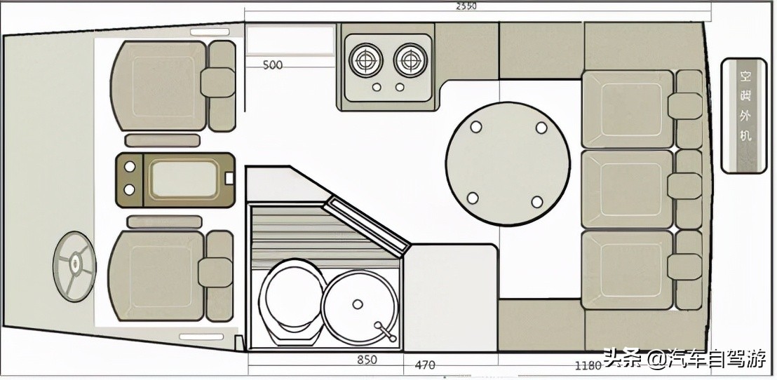 太阳能房车改装效果图,房车自驾游改装最佳方案