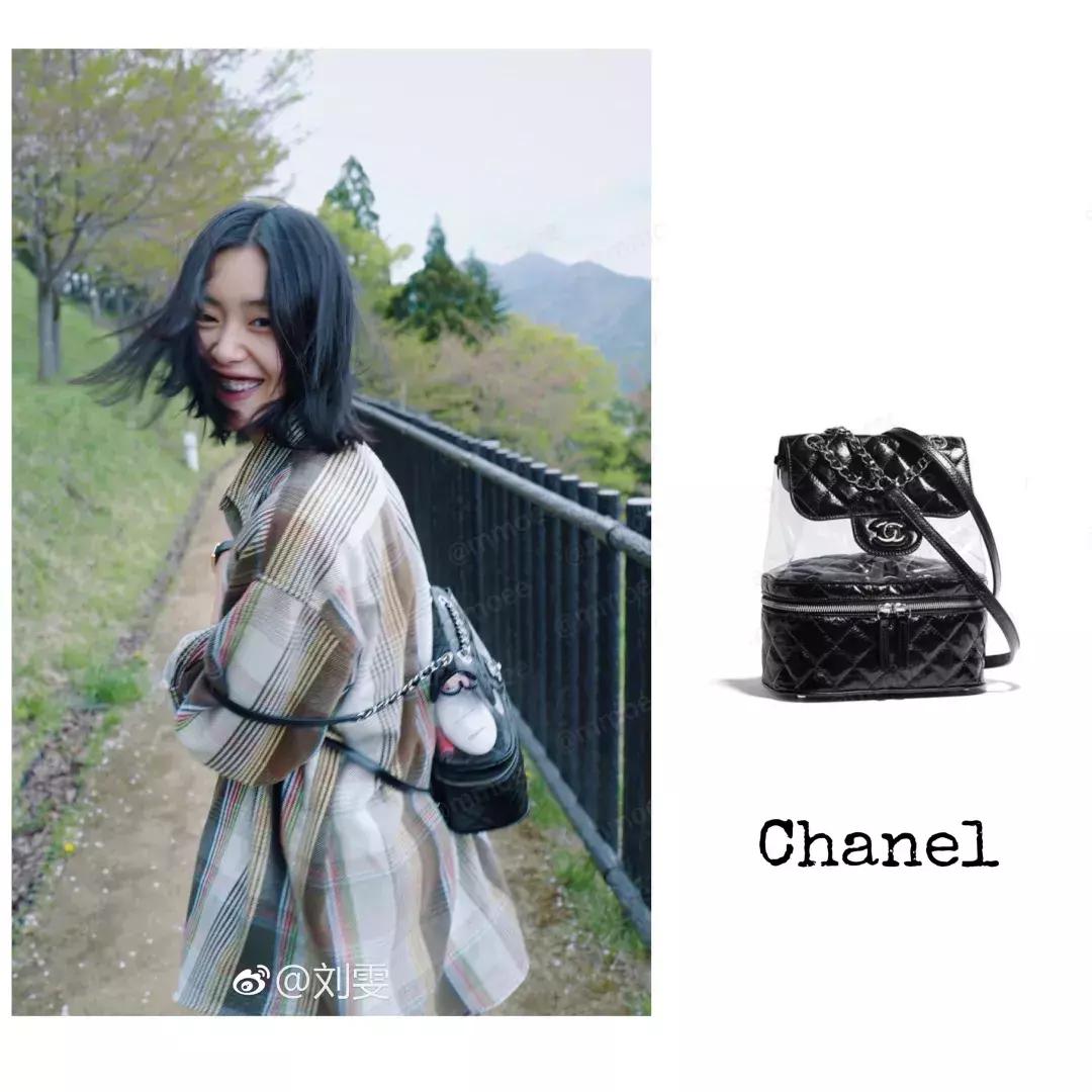 大表姐刘雯和香奈儿,大表姐刘雯的包