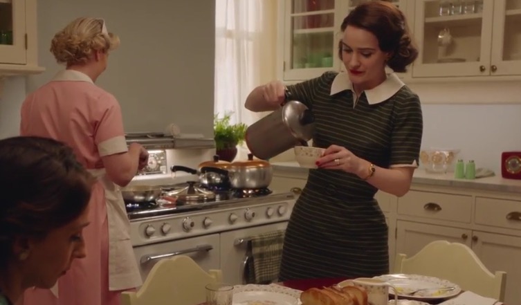 看剧学穿搭视频制作,麦瑟尔夫人穿搭视频