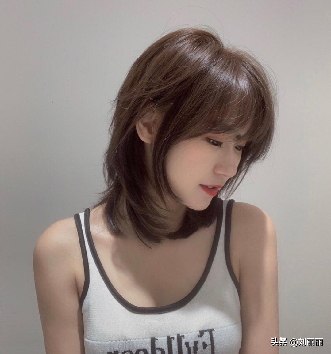 减龄锁骨发可扎可散的发型初恋头,锁骨发2023爆款洋气