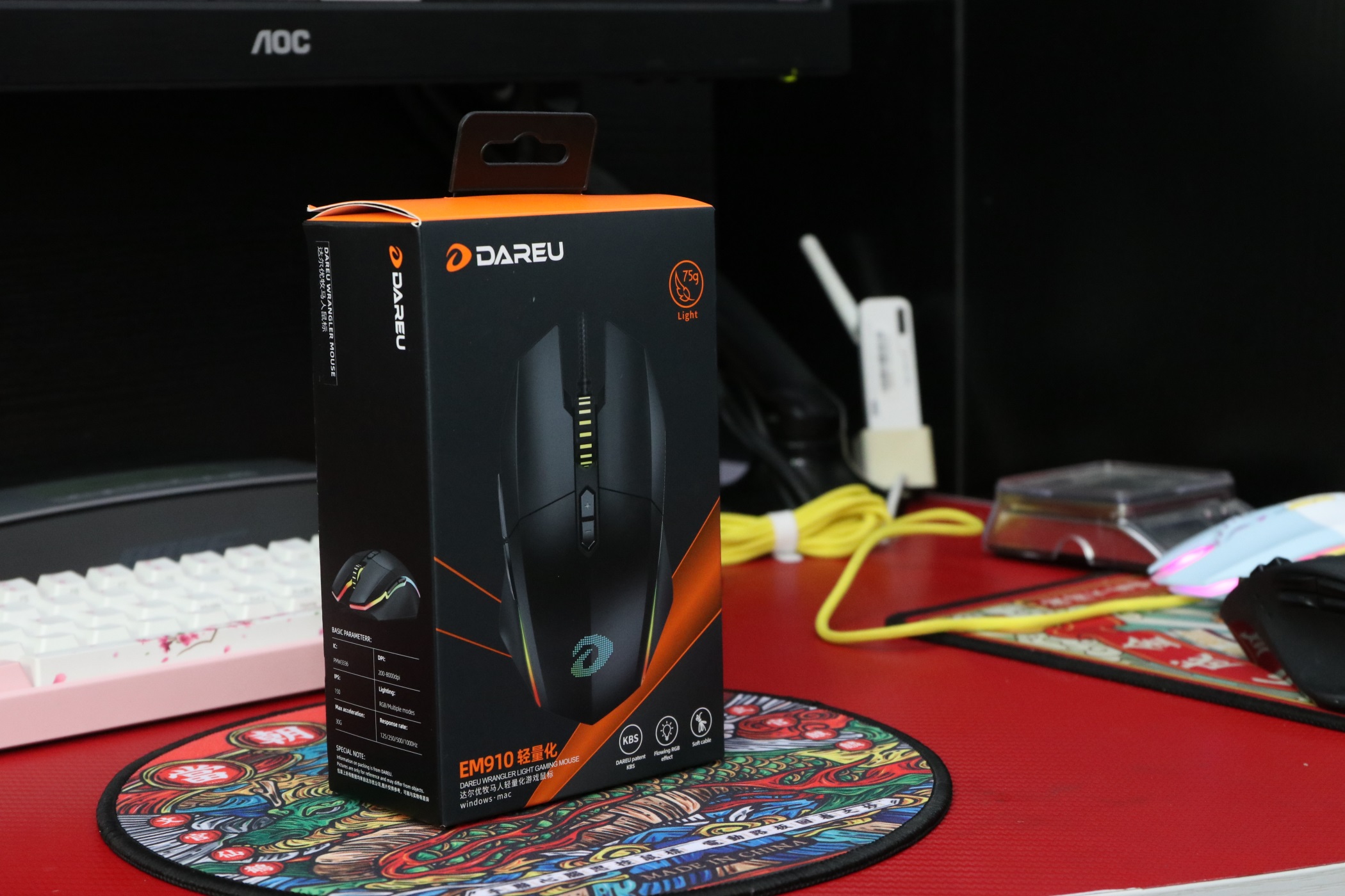 鼠标推荐达尔优910,达尔优第四代910鼠标