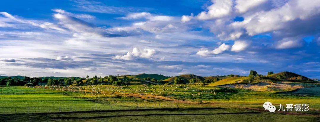 大美坝上草原全景,大美坝上风光系列之一