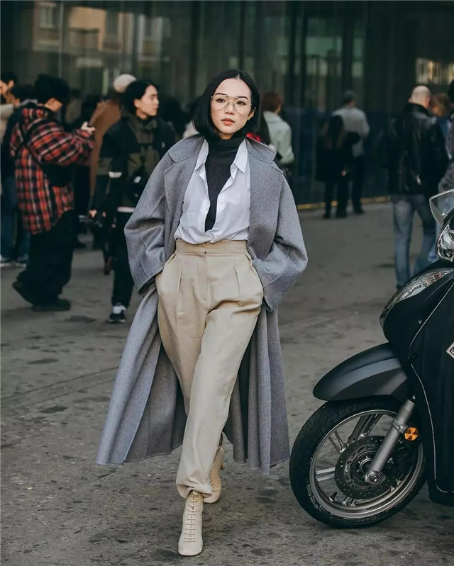 韩版穿搭女装高级感叠穿,冬季穿搭女生高级感韩系叠穿