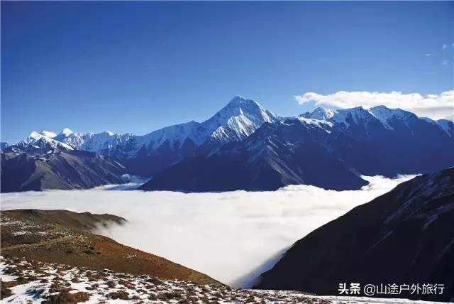 神山十大徒步路线图,川西小环线自驾攻略青绕神山