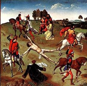 钉死耶稣的十字架作为教会的标志,耶稣被钉十字架是怎样的刑法