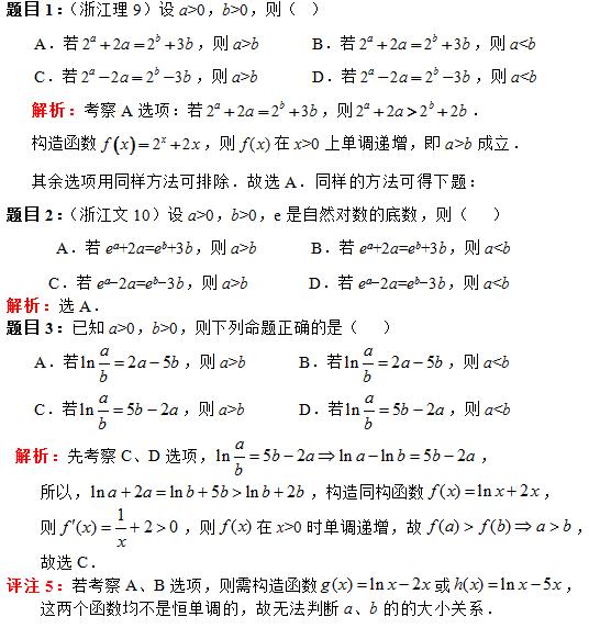 2020年全国卷II理科数学的第11题是三道相似竞赛题的改编
