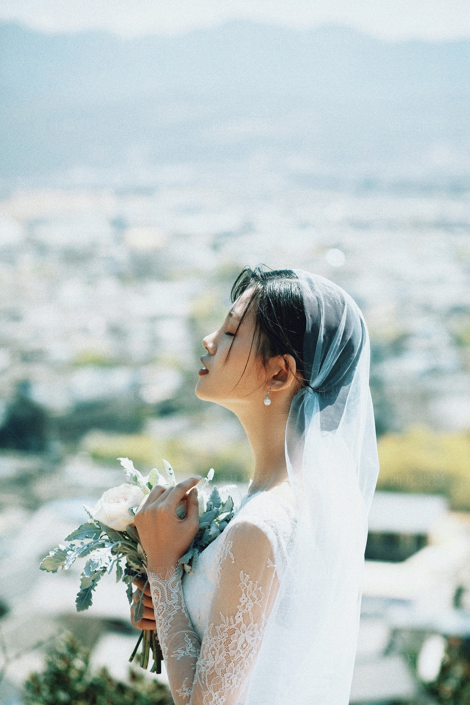 不同体型选婚纱的技巧和方法,肤色婚纱和发黄婚纱