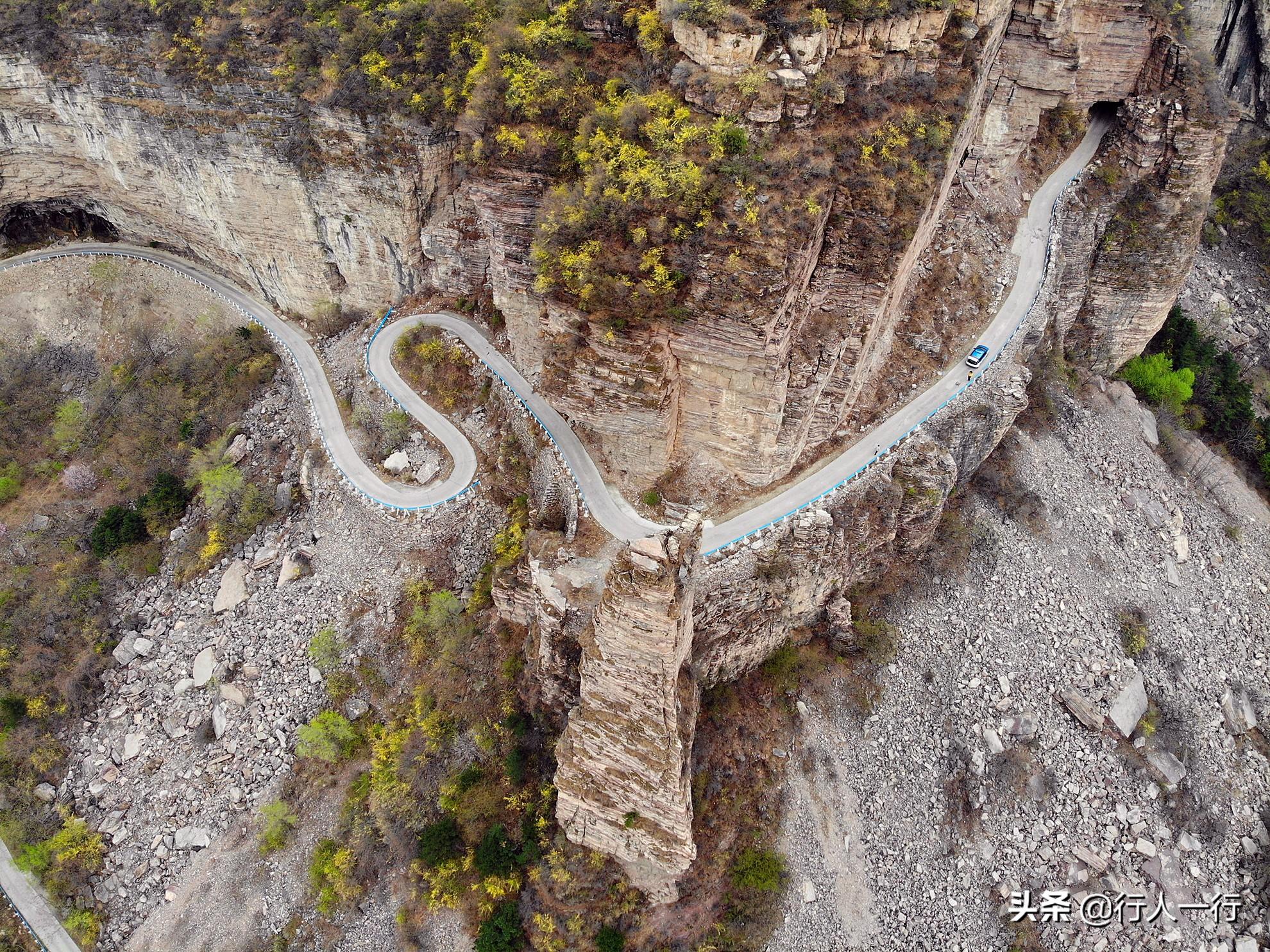 河南太行山悬崖古村,林州太行绝美古村落