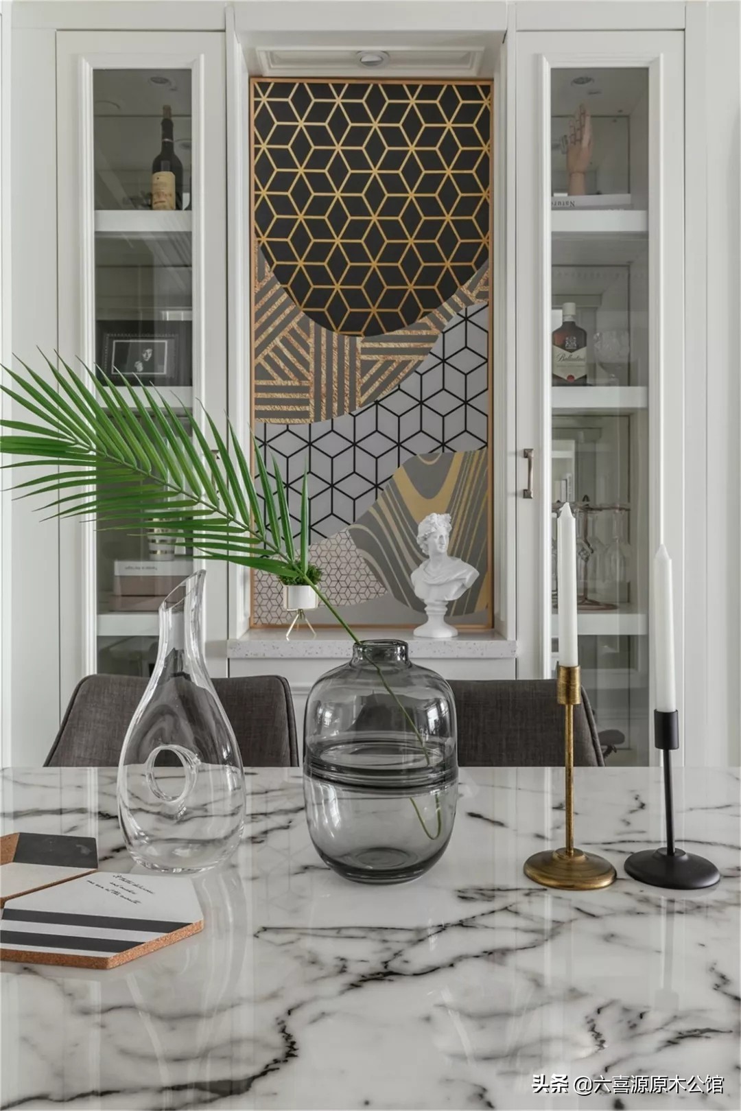 别具风格的现代美宅,190平新中式轻奢风格实景